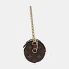 [Pre-Owned] Papillon Trunk Monogram Chain S-Lock Closure Coated Canvas With Leather Trim Shoulder Bag - Very Good #1IJCEMJ