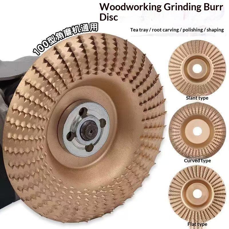 Wood Carving Disc For Angle Grinder, Wood Shaping Grinding Wheel Sanding Disc, Woodworking Angle Grinder Attachment