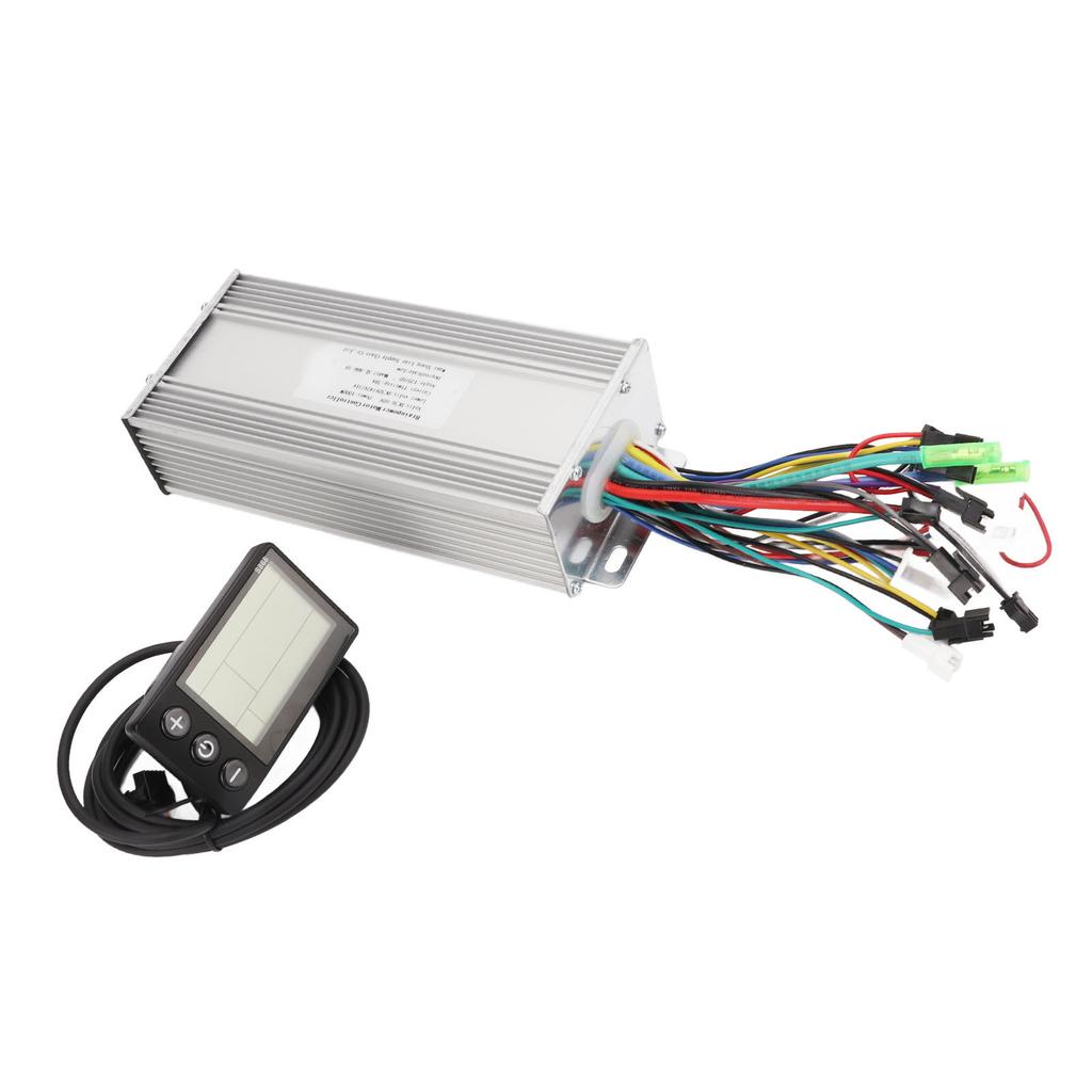 1000W Brushless Motor Intelligent Controller Waterptoof LCD Meter 36‑60V Aluminum Alloy Electric Bike Controller Kit