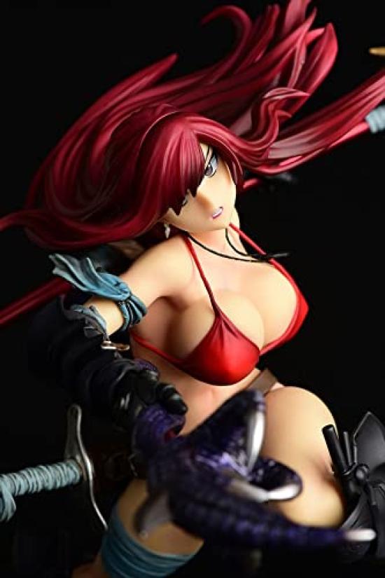Orca Toys Erza Scarlet the Knight Another Black Scale PVC Figure ver. Color Armor 1/6 Pre-painted