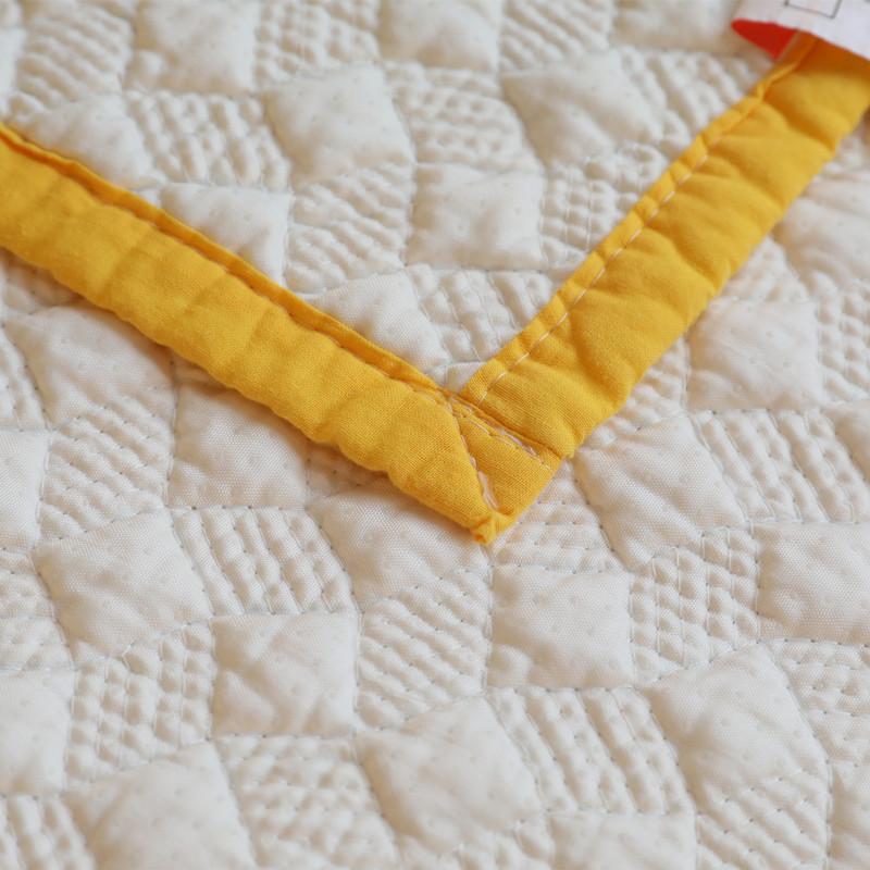 Four Seasons Pure Cotton Sofa Cushions Thickened Anti-Slip Solid Color Sofa Seat Cushions