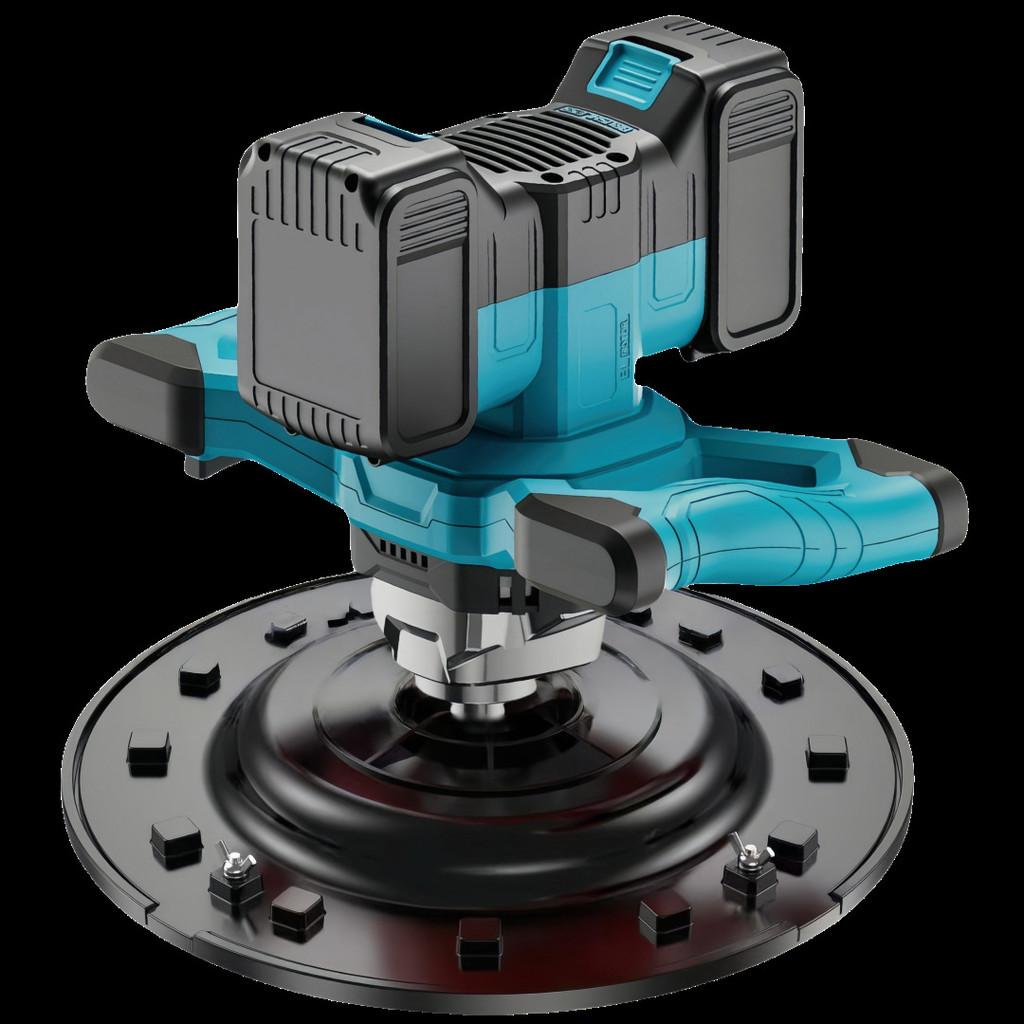 High Power Steering Wheel Ground Drill Industrial Handheld Ice Drill Machine Multifunctional Lithium Electric Drill Mixer