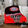 Bayern Munich Emblem Blanket Ultra-Soft Great for Picnics Office Bedding Four Seasons Multipurpose Playful Design