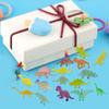 16Pcs PVC Dinosaur Figurines Glow In Dark Eco-friendly Animal Figurine Model Toys Gift Bag Filler