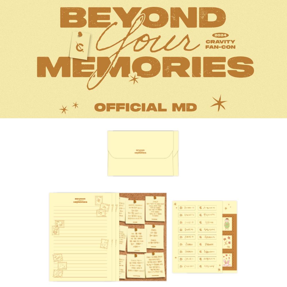 

Предварительный заказ 2024 CRAVITY Fan Con Beyond Your Memories Letter Set