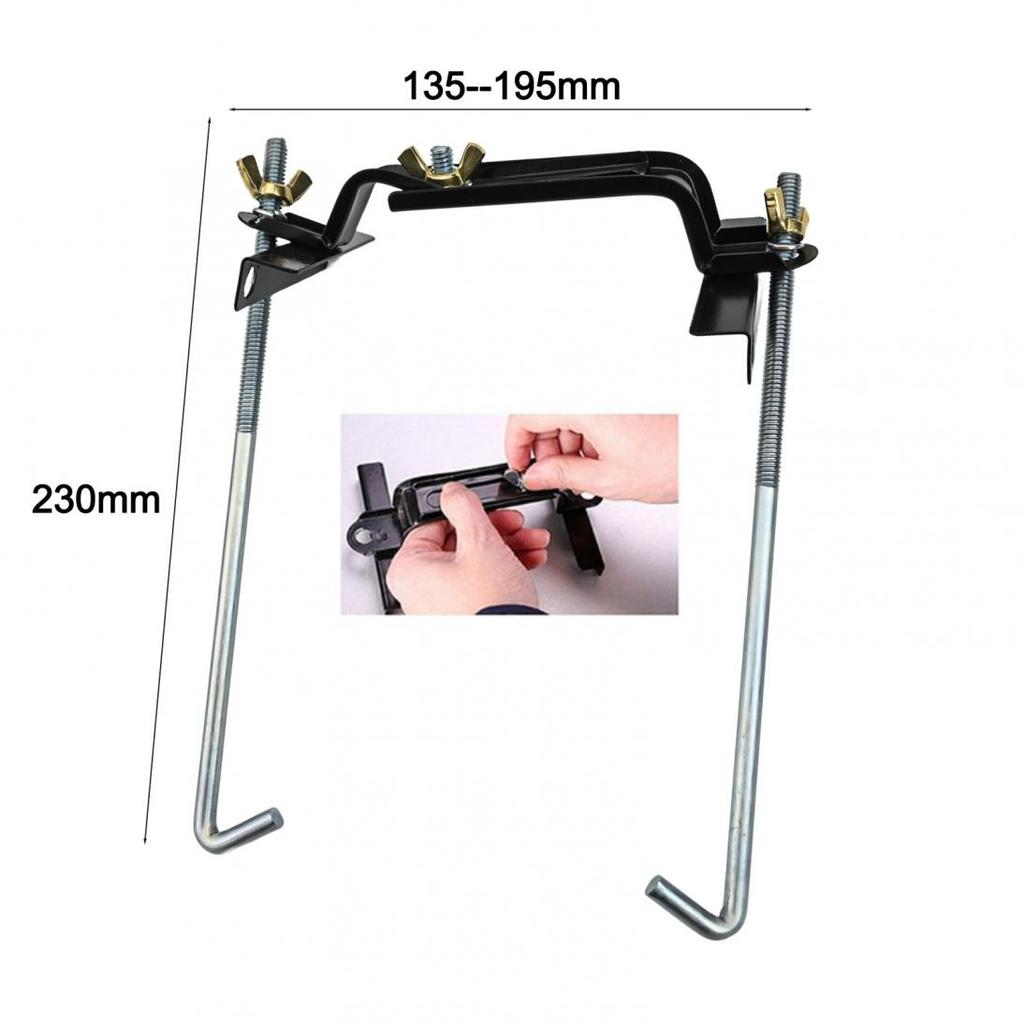 Adjustable Steel Battery Tie Down Bracket 9 1inch for Enhanced Stability