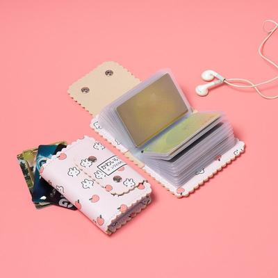 Kawaii Kpop Ido Photocard Holder Lovely Cartoon Animal ID Card Bank Card Bus Card Business Card Organizer Office Accessories