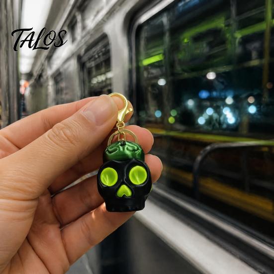 Tactile Decompression Toy for Adults Halloween Fidget Clickers, Cute Mini Black Cat Pumpkin Skeleton Keychain, Quiet Office School 3D Printed Clicker