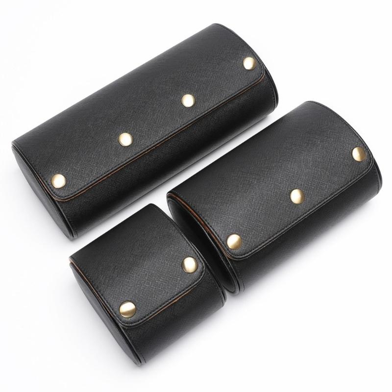 Watch Container Leather Watches Protective Box Stylish Wristwatch Display Case Holder Elegant Jewelry Container