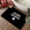 Fashion M-Mary-Q-Quants Floor Mat Cheaper Anti-slip Modern Living Room Balcony Printed Bedside Mats