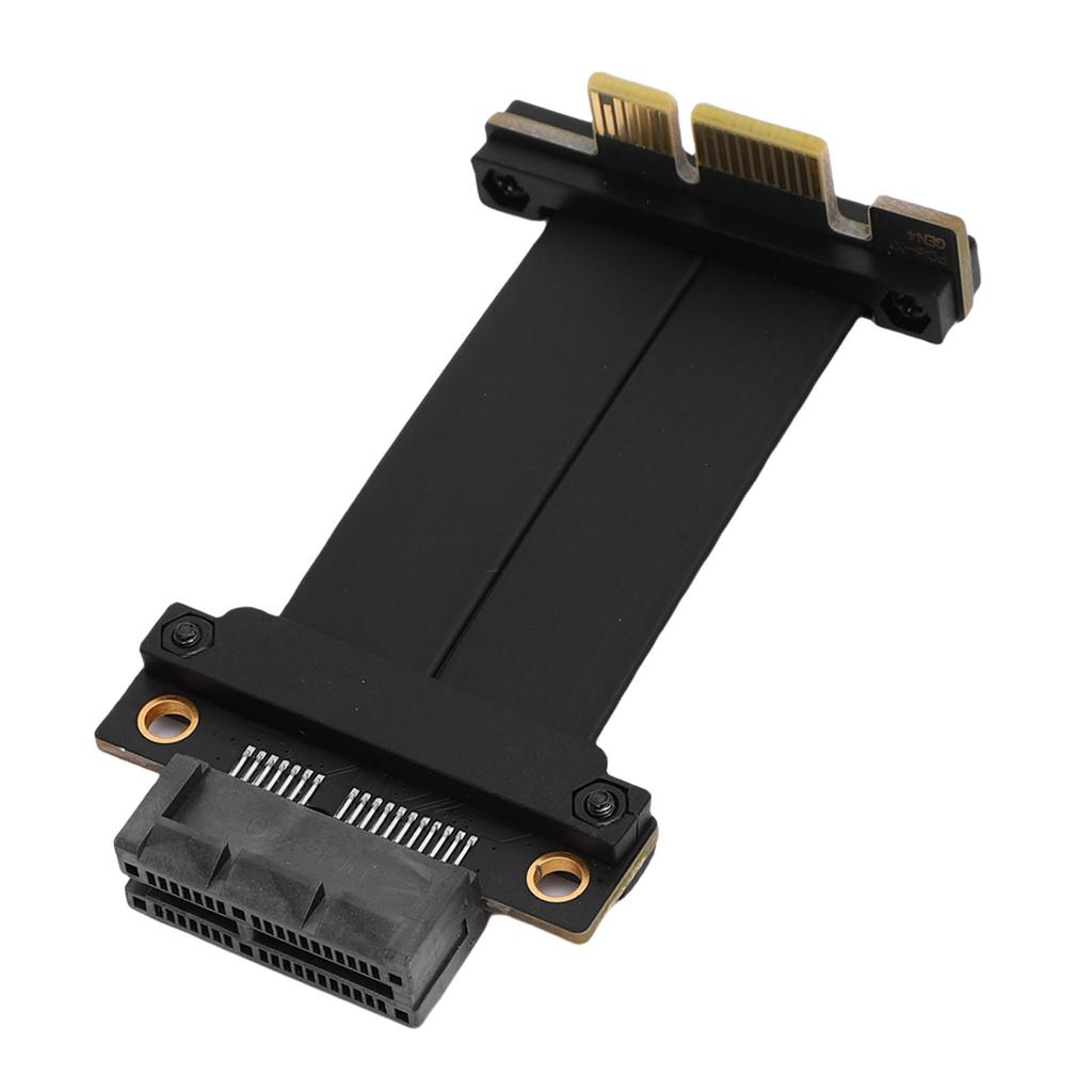 PCIE 4.0 Riser Cable 180 Full Speed Lossless Gen 4 GPU Graphics Card Extension Cable for M.2 WiFi USB Sound Card