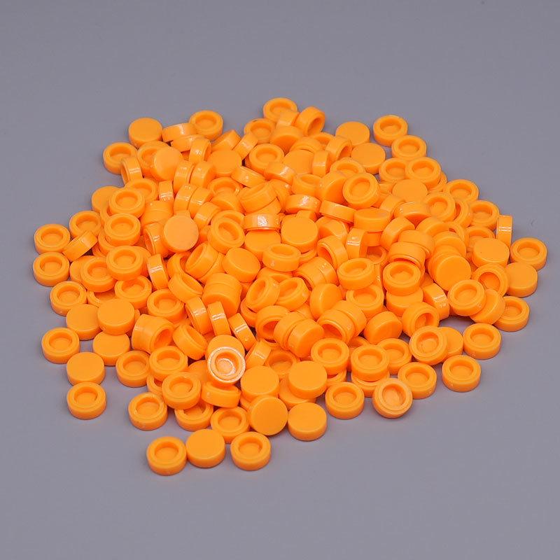 Handmade 10g Multicolor Round Building Blocks for DIY Projects with Meat-Filled Granules