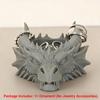 Xiaomi Creative Dragon Head Shape Desktop Ornament Jewelry Coin Storage Box Decoration Accessory, Halloween Home Gift