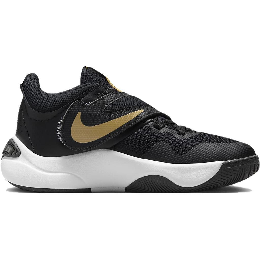 Nye Nike Team Hustle D11 GS 'Black Metallic Gold' DV8996-004