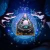 Orgonite Pyramid Leo and Amethyst Zodiac Constellation Leo