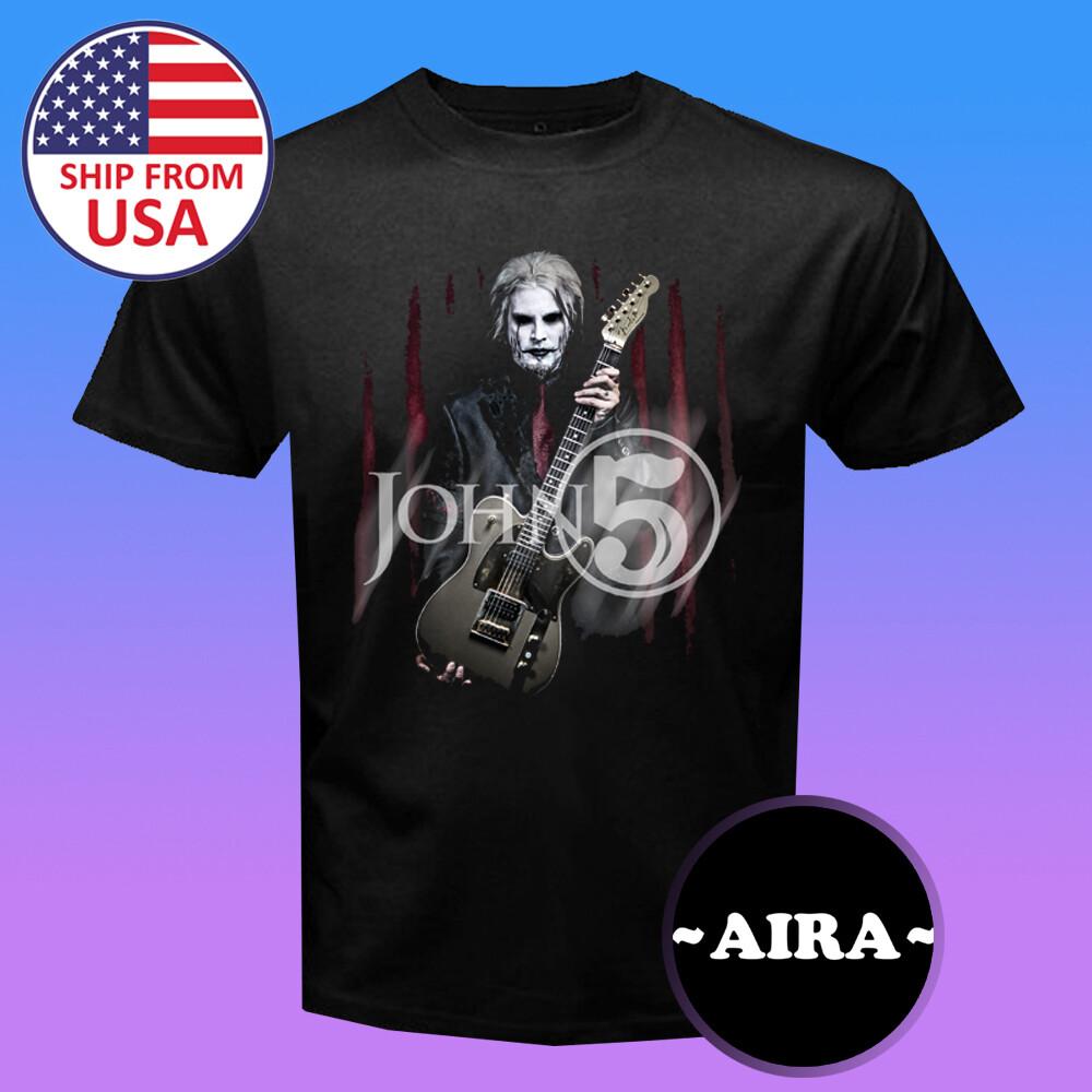 John 5 Men s Black Size S-5XL 4XL