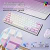 Shixi K401 61-Key RGB Mechanical Feel Keyboard
