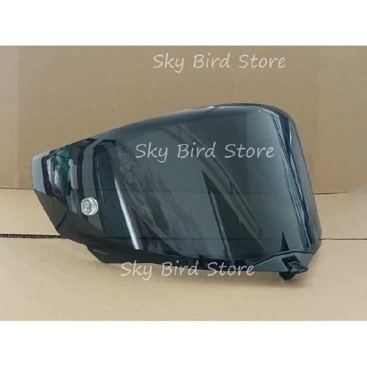 Visiera per Caschi da Moto KYT TT REVO Lente di Ricambio Scudo Parabrezza Vetro Occhiali Accessori Casco Moto Visiera