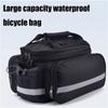 Cykel-/Cykelväska för Bagageutrymme, Bak, Packväskor, Cykelkorg Förvaring Bagage Sadel Axelväska 27L Maximal Kapacitet Med Regnskydd