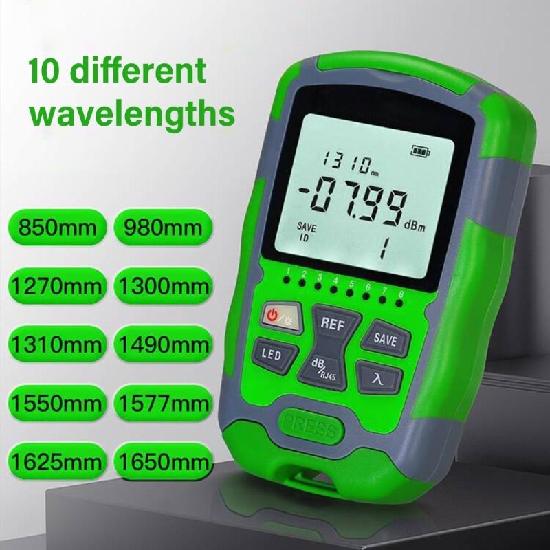 3 in 1 Portable Fiber Opticals Tester With High Accuracy Light Power Measurement And Networking Cable Testing