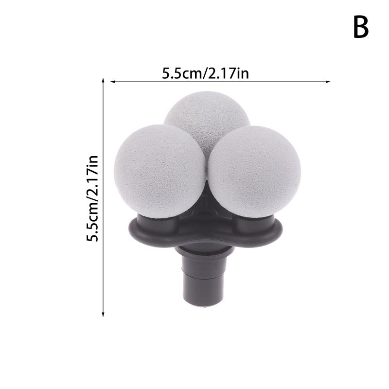 Deep Tissue Fascia Massage  Replacement Heads Muscle Massager Attachments Head Set Ideal for Fitness Post Workout Recovery