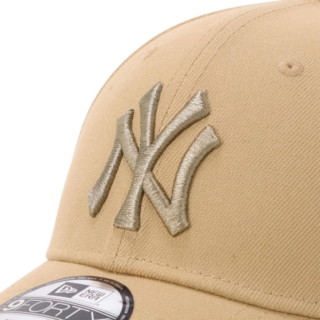 New Era 9FORTY Cap Cloth Strap 15210731 NER37C9058 NY Camel Beige New Era Cap Nuance Color ONSPOTZ Exclusive Nuance Color MLB New York Yankees Hat MLB
