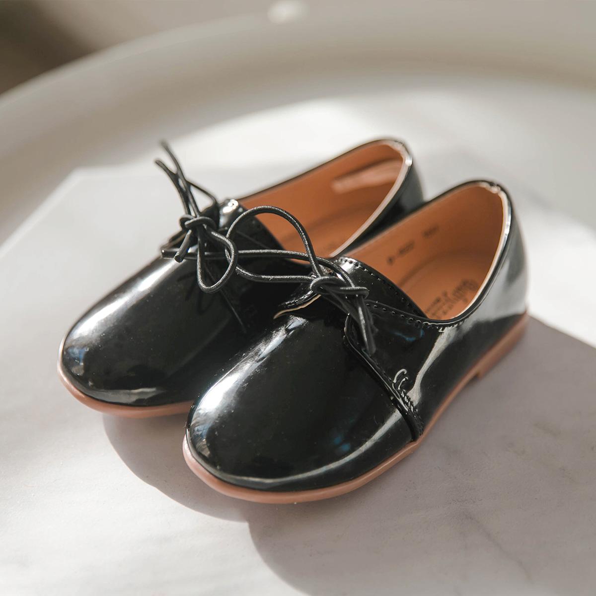 

[BABYZZAM] Унисекс Bom Loafer Black, D822, 7000017030, популярная корейская обувь 160