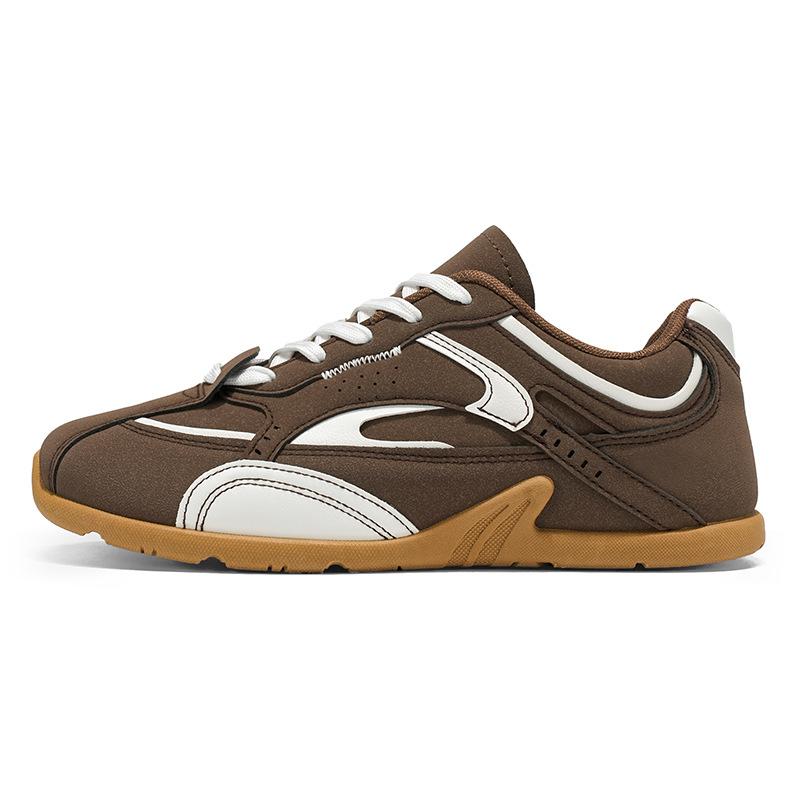 Autumn High Quality Men Flats Casual Shoes Fashion Lightweight Lace-up Platform Student Sneakers Outdoor Male Running Shoe 39-44