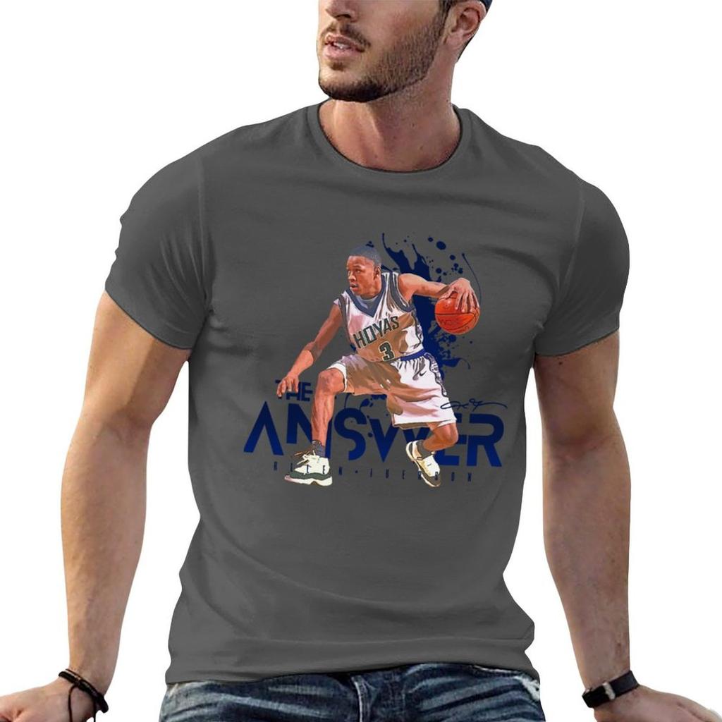 Allen Iverson Tshirt Soft Antishrink Cotton Tee
