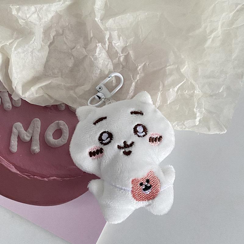 

Мультяшная плюшевая кукла Chiikawas Hachiwares Usagis, брелок для ключей, мягкая плюшевая кукла, подарочный кулон с украшением