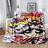 29 Style New Kawaii P-Powerpuff Girl Cartoon Blanket,Soft Throw Blanket for Home Bedroom Bed Sofa Travel Picnic Cover Kid Gift