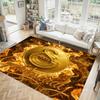 Galatasaray FC Design Crystal Velvet Carpet Cozy Non?Slip Printed Rug For Bedroom Living Room Entrance