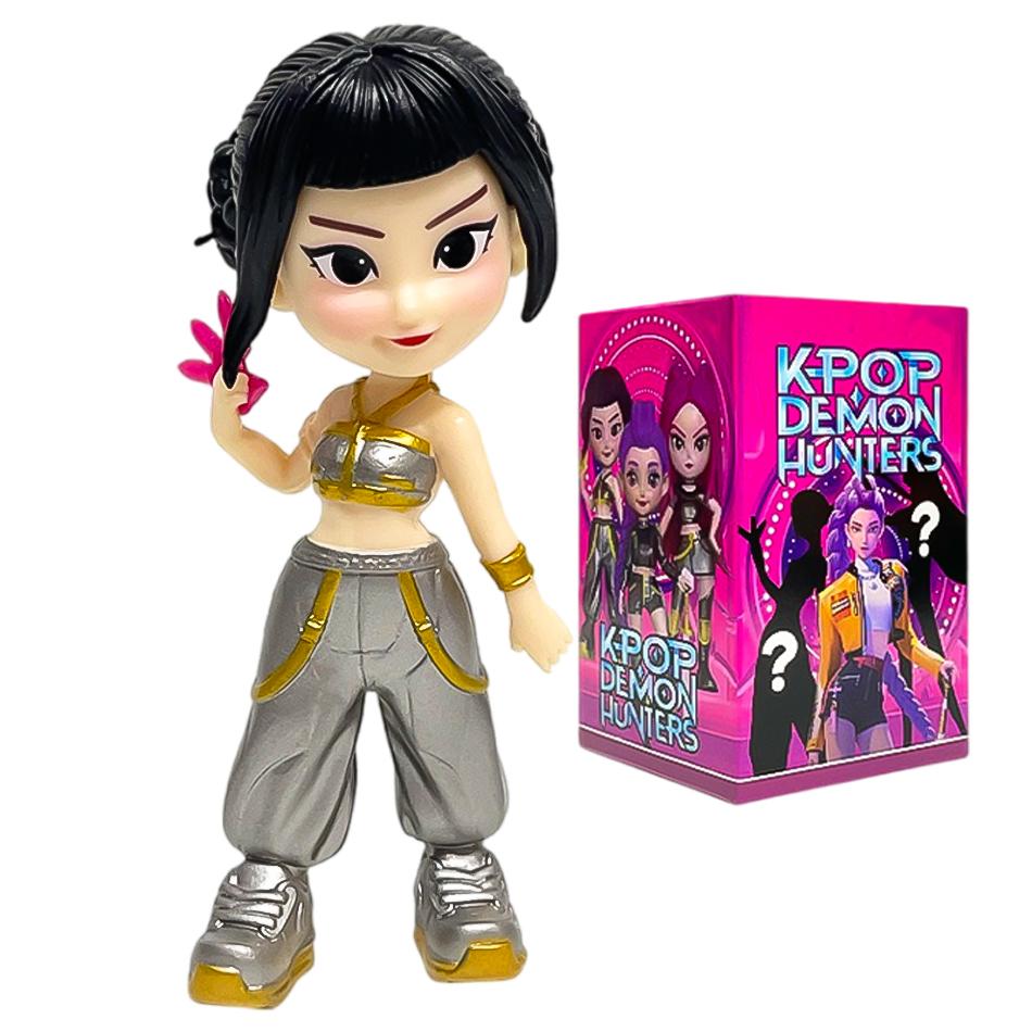 1-6pcs Kpop Devil Hunter Blind Box Disassembly Fun Blind Bag Small Statue Peripheral Model Desktop Blind Box Decoration Gift