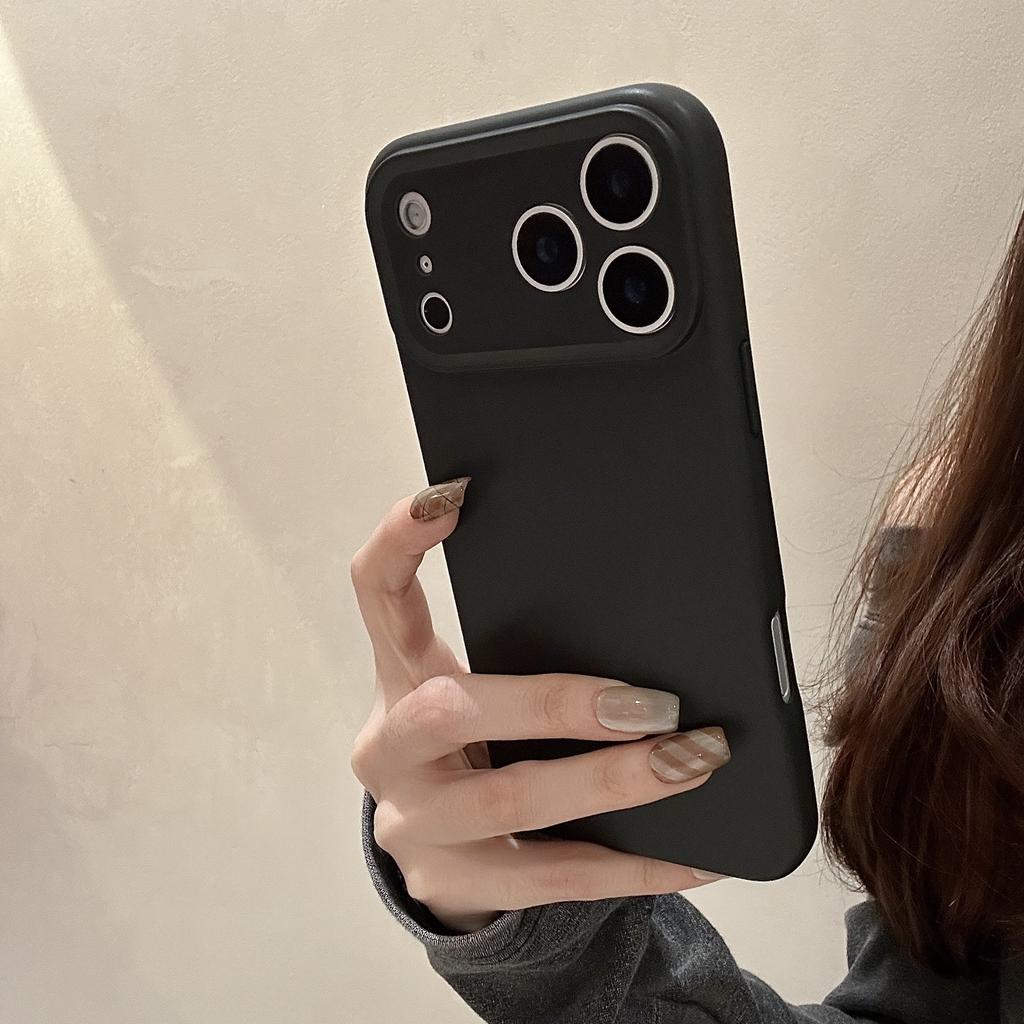 Camera Protection Matte Silicone For For Iphone 17 Pro Max Air 16 Plus 1 14 13 12 11 Shockproof Protective Phone Cover Accessories