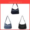Denim Shoulder Bag For Women With Large Capacity Crossbody Purse For Daily Use
