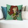 DDaria Pillow Cases for Bedroom Living Room Sofa Home Decor Polyester Cushion Cover with Zipper