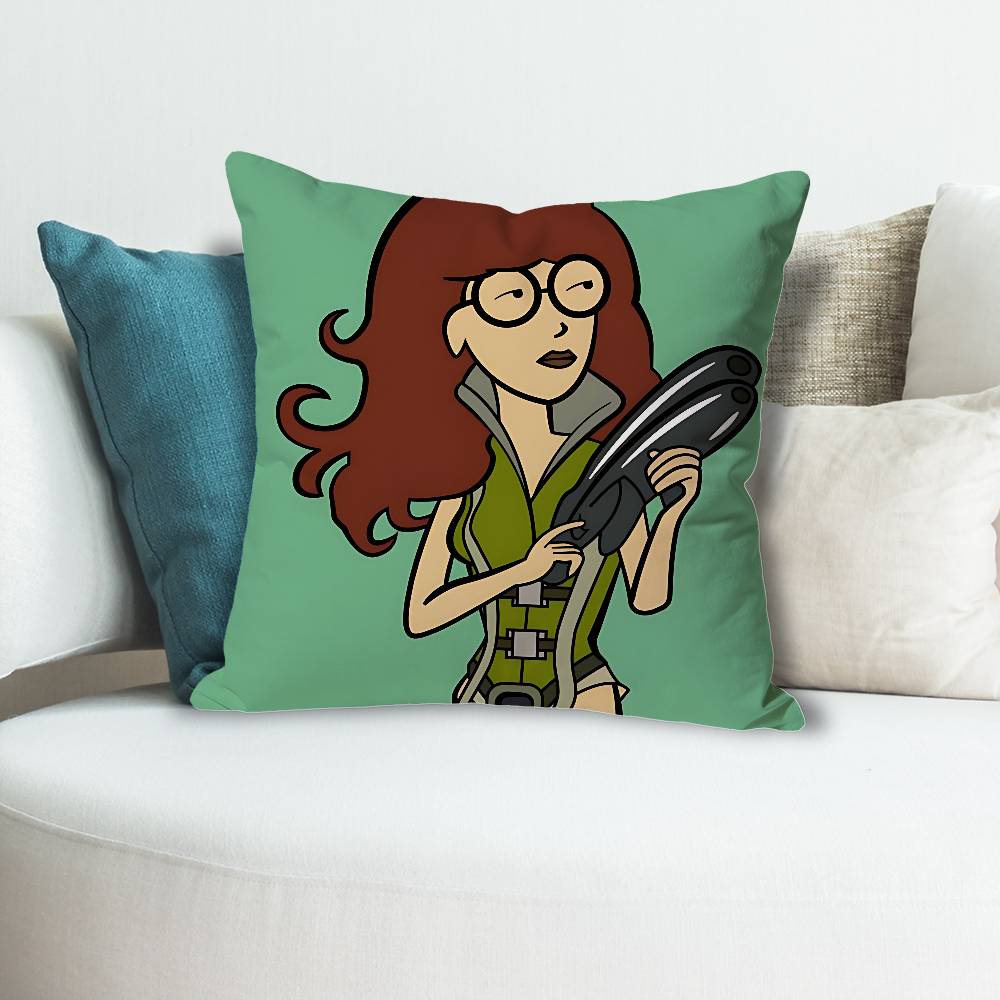 DDaria Pillow Cases for Bedroom Living Room Sofa Home Decor Polyester Cushion Cover with Zipper