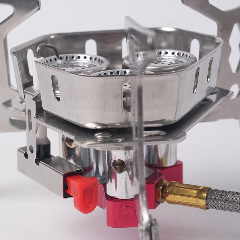 OEING Portable Triple Burner Folding Camping Stove