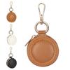 Portable Ring Holder Keychain Travel Jewelry Organizer Box with Key Chain for Women Men  Display Storage Box