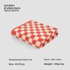 Checkered Bath Towel Cotton Face Towel Adult Absorbent Towels Gift Towel Supplies Bathing Tools