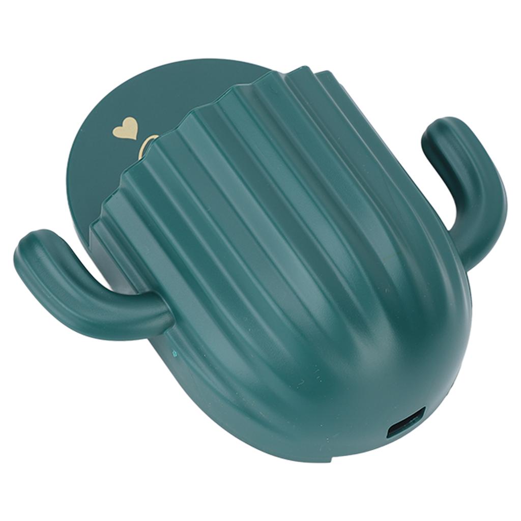 Wall Mounted Storage Box Hole Punching Cactus Shaped Toothpaste Toothbrush Comb Storage Rack for Bathroom