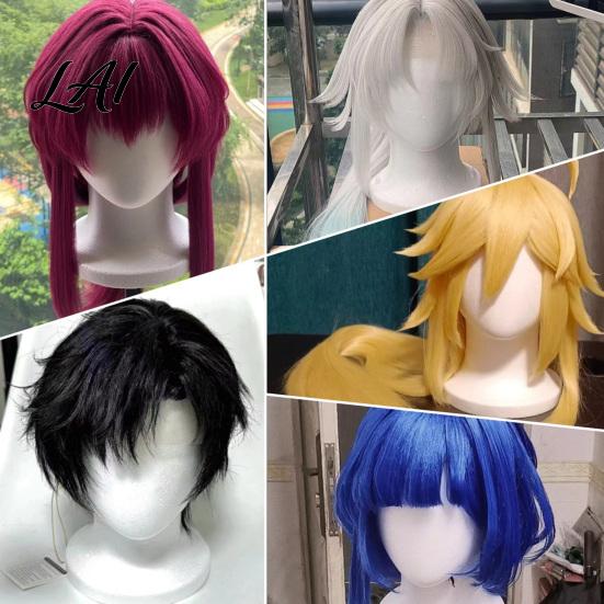 Perückenständer für Styling-Schaum-Schaufenkopf Perücken Leichte Halterung mit Stabiler Basis Zuschneiden Professionelle Salonnutzung und Cosplay-Requisiten