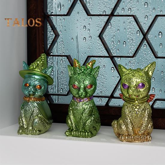 

Форма для кота-дьявола, легкая деформация, многофункциональная недеформируемая современная форма для орнамента в форме крылатого кота-дьявола для изготовления поделок