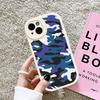 Camouflage Camo Military Army Phone Case For IPhone 16 15 14 11 12 13 Pro Max Plus Back Leather Shell