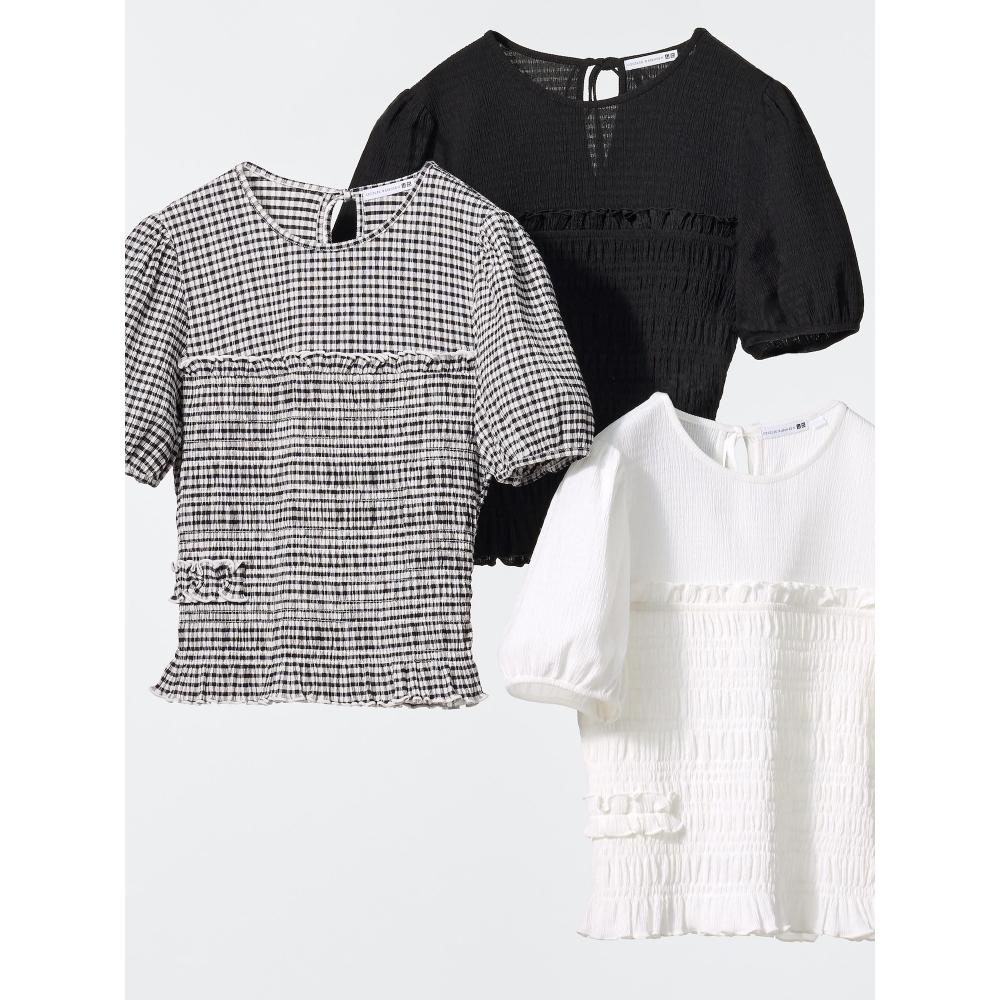Uniqlo Japan Shirring Volume Sleeve T
