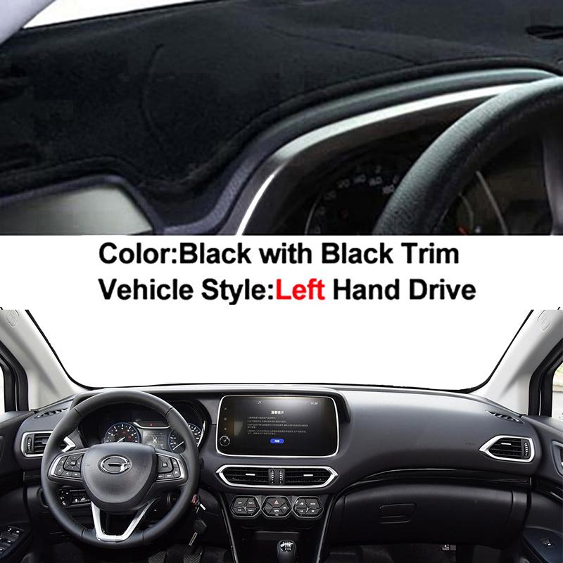 Car Dashboard Cover For GAC Trumpchi GS4 2018 2019 Center Console Protector Carpet Dashmat Sun-shade Accessories