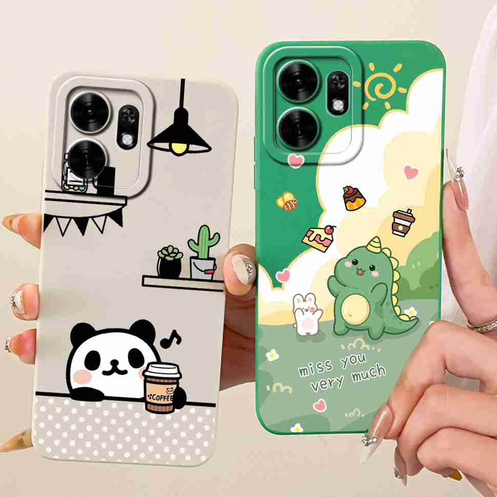 For Honor X6d X6D 5G Case LNA-NX1 Cartoon Panda Rabbit Silicone Back Cover For Honor Play 60A 60a 5G NLA-AN00 Bumper Cases Capa