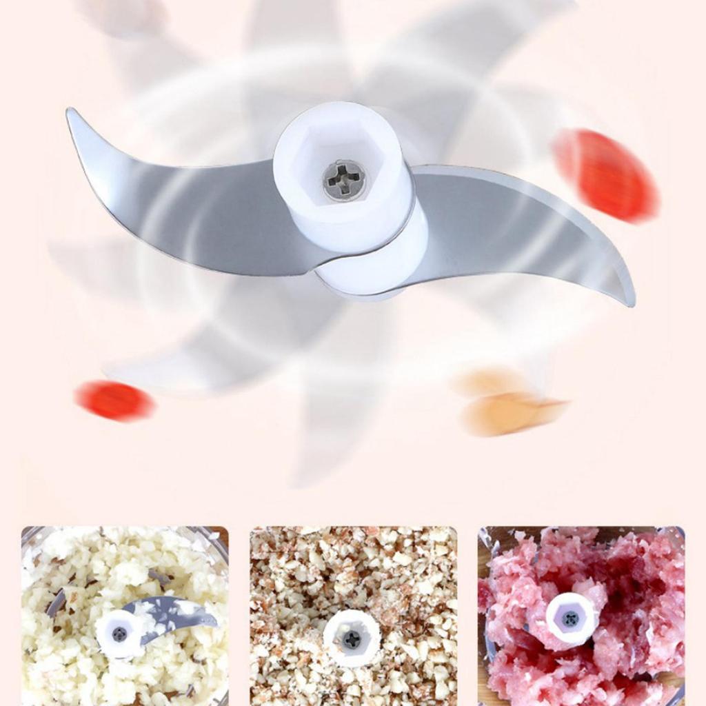 Electric Garlic Chopper Processor USB Charge - 150ml