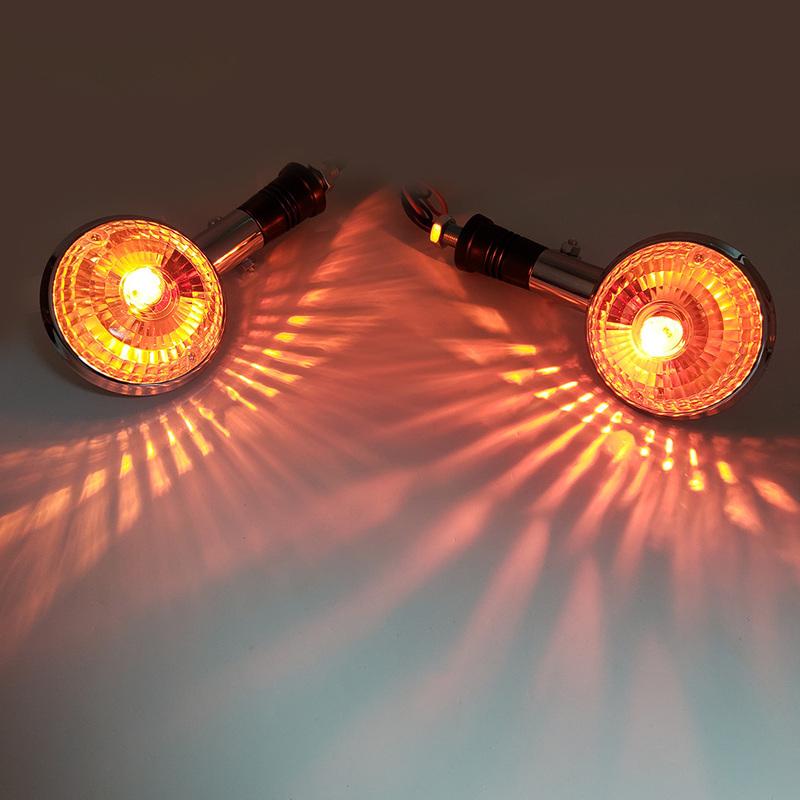 2Pcs Motorbike Turn Signal Indicator Light Indicator Blinker Lamp for Yamaha Vstar XVS XV400 650 1100 1300 V-MAX 1200