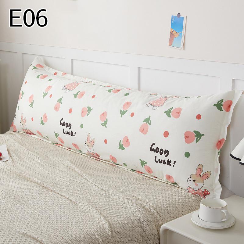 120/150/180cm Long Pillowcase Soft Cotton Pillow Cover Wedding Couple Lover Pillow Case Home Bedding Sleeping Body Pillowcase